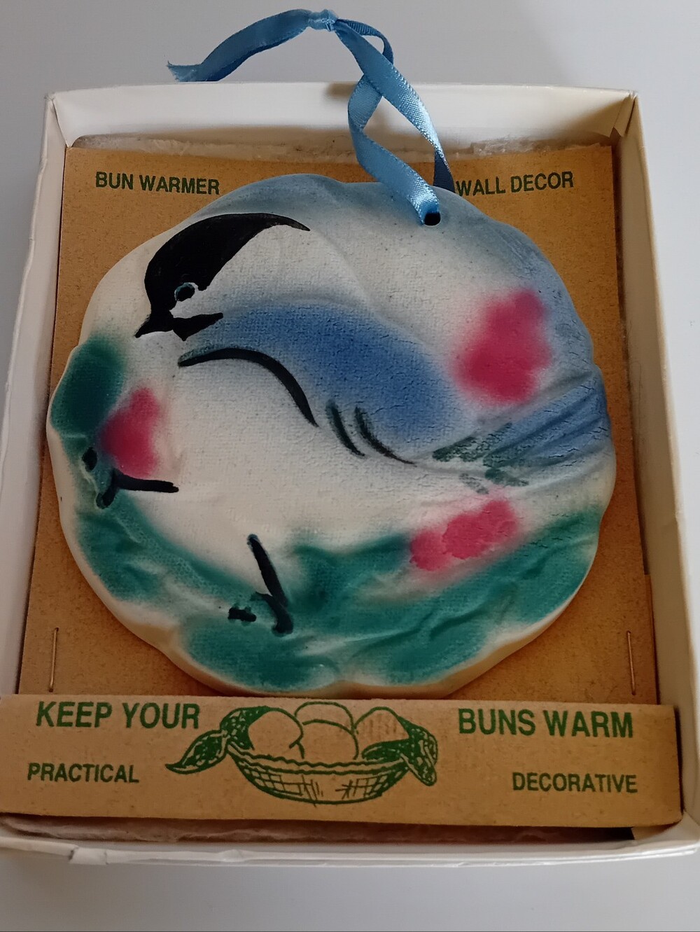 One Off Studio Bun Warmer Trivet Wall Decor Carol Smeraldo- NS, Canada Handmade